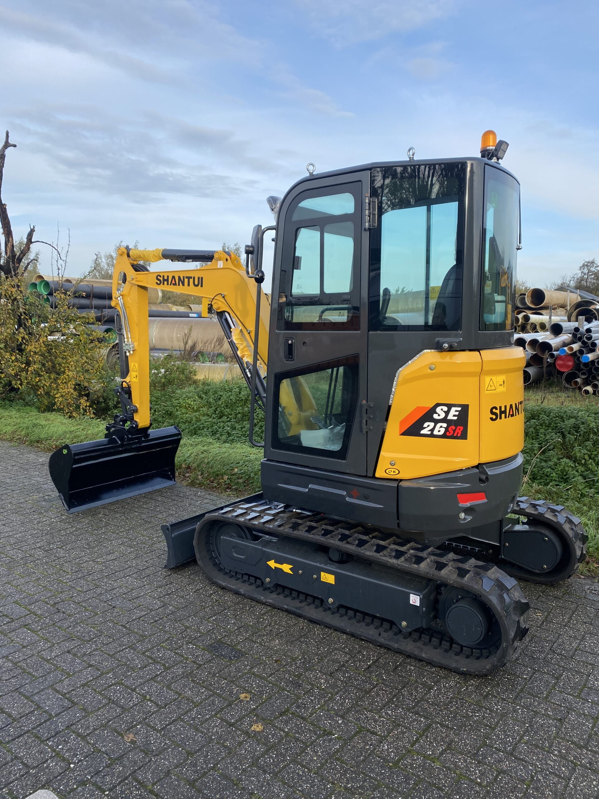 Shantui Minigraver Compact 2.6 ton Yanmar