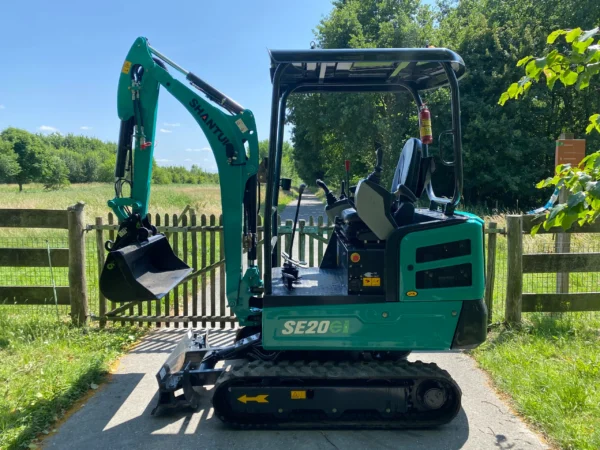 Shantui SE20EI Minigraver Electrisch 2T